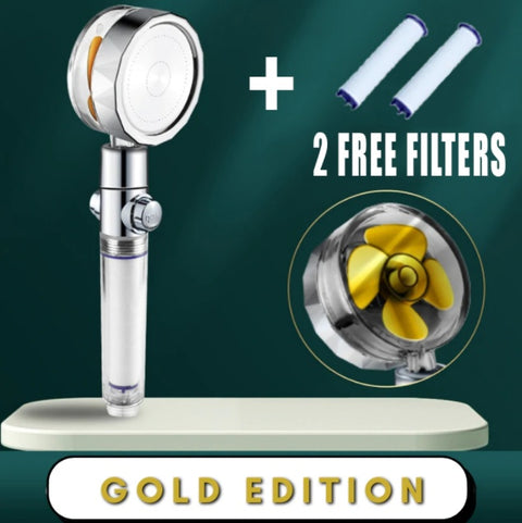 360 Rotating Water-Saving Shower Head