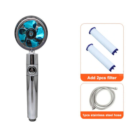 360 Rotating Water-Saving Shower Head