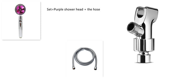 360 Rotating Water-Saving Shower Head