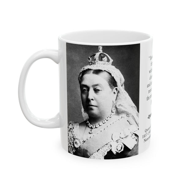 Queen Victoria Royal Family England History Gift for Woman Ceramic Coffee Mug 11oz