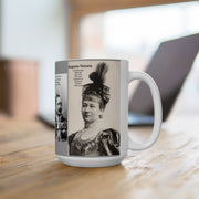 Ceramic Mug 15oz Empress Augusta Viktoria and Kaiser Wilhelm II of Germany Gift for German History Buff Gift for Men