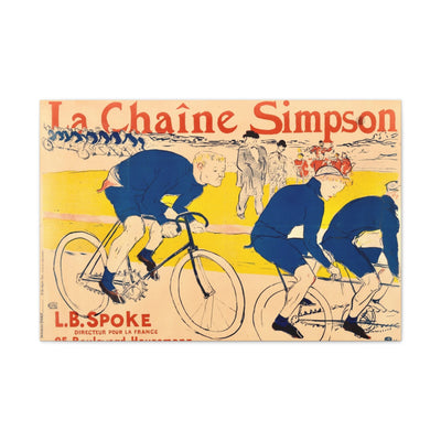 Canvas Stretched, 0.75" Toulouse-Lautrec "The Simpson Chain" (1896) Prices Are U.S. Only; Outside U.S. Please Contact Us