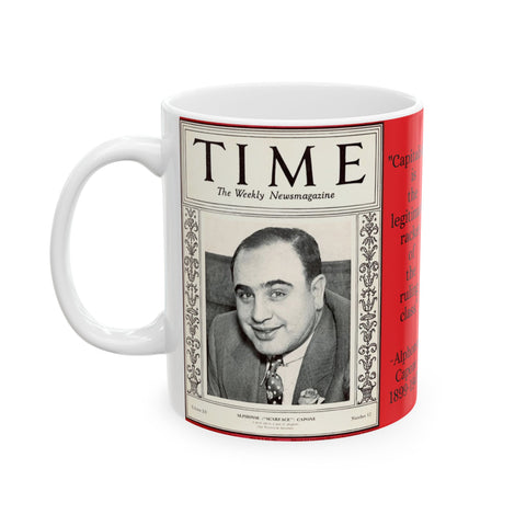 Entrepreneurial Mug, Al Capone Meyer Lansky American Gangsters, 11oz 15oz Ceramic Cup, Provocative Quotes Coffee Tea Cup, Gift for Coffee