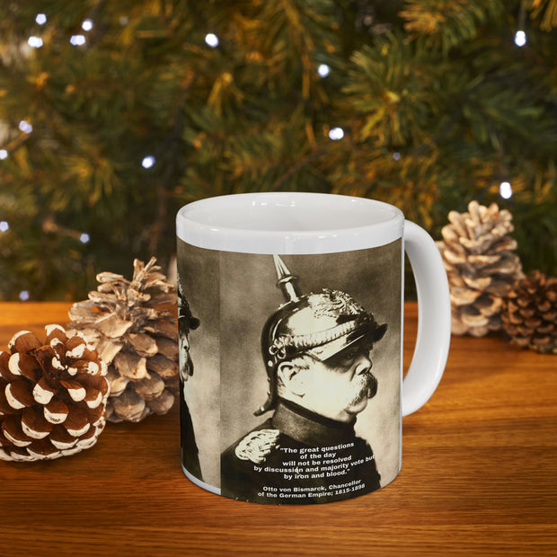 Ceramic Mug 11oz Otto von Bismarck German History Commemorative Coffee Cup