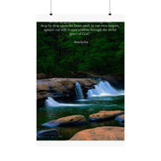 Matte Vertical Posters Award Winning Nicole Martinelli Photo & Aechylus "Pain Drop by Drop"