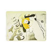 Fleece Sherpa Blanket 'Confetti' - Toulouse Lautrec Design, Cozy Home Decor, Gift for Art Lovers, Soft Throw Blanket, Warm Winter Blanket,