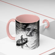 Vintage Art Accent Coffee Mug, Photo by Eugene Atget, Teri Kulat Quotation, Unique Gift for Therapists, 11oz Mug, Chic Coffee Cup, Art