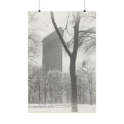 Matte Vertical Posters "The Flatiron" by Alfred Stieglitz, 1902