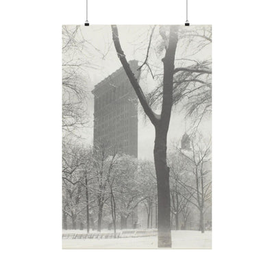 Matte Vertical Posters "The Flatiron" by Alfred Stieglitz, 1902