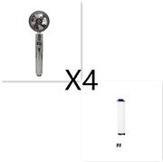 360 Rotating Water-Saving Shower Head