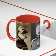 German History Commemorative Coffee Mug, Otto von Bismarck Kaiser Wilhelm, Tea Cup, Historical Gift, Gift for History Buffs