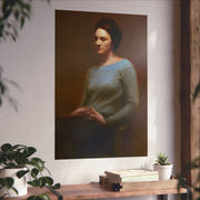 Mother of Three with New Earrings by Zin Lim ( 2006 ) Winner of Order of Exceptional Merit by the International Society of Portrait Artists, ( 2006)