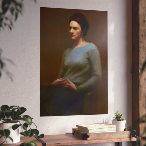 Mother of Three with New Earrings by Zin Lim ( 2006 ) Winner of Order of Exceptional Merit by the International Society of Portrait Artists, ( 2006)