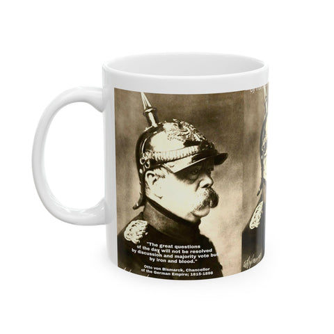 Ceramic Mug 11oz Otto von Bismarck German History Commemorative Coffee Cup