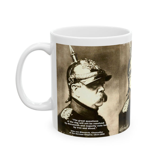 Ceramic Mug 11oz Otto von Bismarck German History Commemorative Coffee Cup