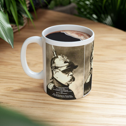 Ceramic Mug 11oz Otto von Bismarck German History Commemorative Coffee Cup
