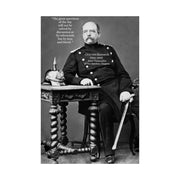 Poster of Otto von Bismarck German History 19th Century First Chancellor of the German Empire Otto von Bismarck Sink the Bismarck