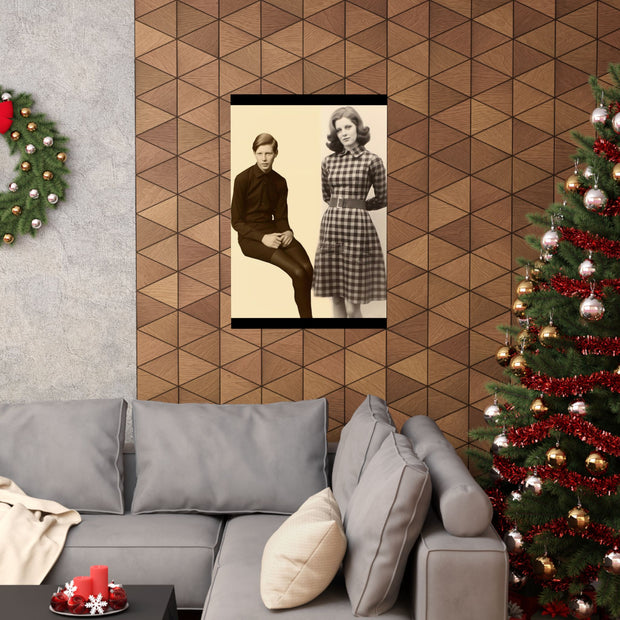 Matte Vertical Posters "How I choose to Remember Things" Diane Arbus Style by Poster by Nick Palsgraf;