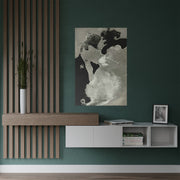 Satin Posters (300gsm) Toulouse Lautrec 1896 At the Opera Courtesy Art Institute of Chicago