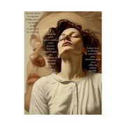 Art Print, Vertical Wall Art, Matte Poster Print, Lucian Freud Inspired Painting, Home Decor Gift