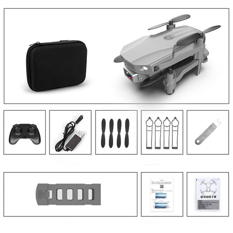 Folding Drone – HD 4K Mini Quadcopter with Camera for Aerial Photography & RC Airplane Toy