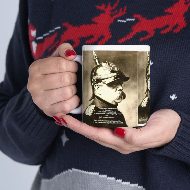 Ceramic Mug 11oz Otto von Bismarck German History Commemorative Coffee Cup