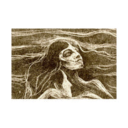 Matte Horizontal Posters Edvard Munch Norwegian "On the Waves of Love" 1896 Courtesy of Art Institute of Chicago