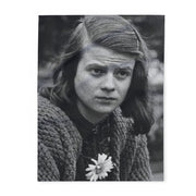 Arctic Fleece Blanket Sophie Scholl 1921-1943 German Anti-Nazi Resistance Fighter