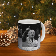 Julius Streicher Mug, 11oz Ceramic Cup for History Buffs, Nazi Germany Enthusiasts, Historical Collectors, Der Sturmer Publisher