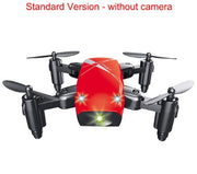 Micro Foldable RC Drone – Mini Quadcopter with 3D Steering Wheel Remote, WiFi Camera & APP Control for Kids