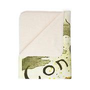 Fleece Sherpa Blanket 'Confetti' - Toulouse Lautrec Design, Cozy Home Decor, Gift for Art Lovers, Soft Throw Blanket, Warm Winter Blanket,