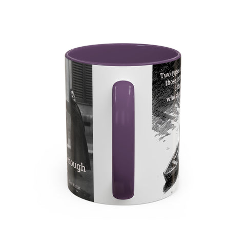Vintage Art Accent Coffee Mug, Photo by Eugene Atget, Teri Kulat Quotation, Unique Gift for Therapists, 11oz Mug, Chic Coffee Cup, Art