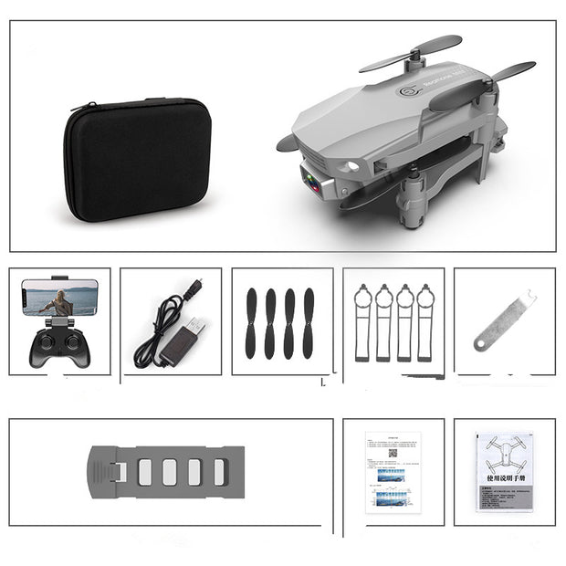 Folding Drone – HD 4K Mini Quadcopter with Camera for Aerial Photography & RC Airplane Toy
