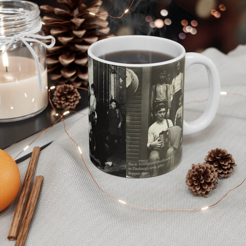 Mug 11oz  Mug Gift for Italian; Mug Gift for Slavic; Gift of Immigrant
