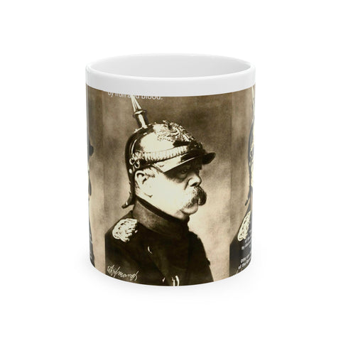 Ceramic Mug 11oz Otto von Bismarck German History Commemorative Coffee Cup