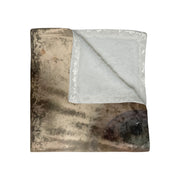 Crushed Velvet Blanket "Even When You Are Not Straightforward" Original Painting by Nick Palsgraf