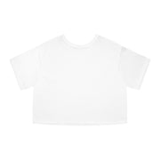 Cropped T-Shirt, Woman with Apple Design, Heritage Style, Gift for Her, Fashion Tee, Customizable Top