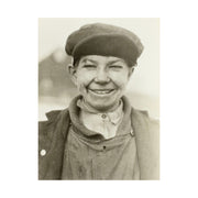 Vintage Coal Miner Matte Poster, West Virginia Historical Wall Art Print,