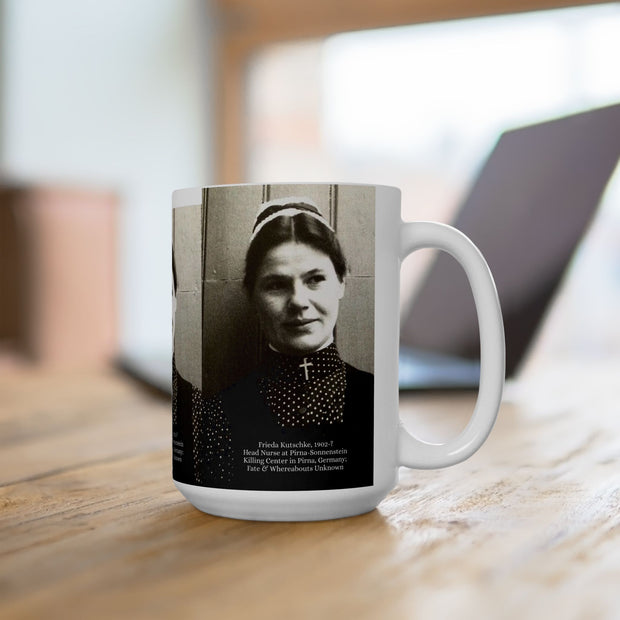 At-Large, Nazi War Criminal Collection Coffee Mug 15 Oz