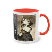 Two-Tone Coffee Mug, 11oz Available in Germany, Europe & UK: Otto von Bismarck Quote Mug
