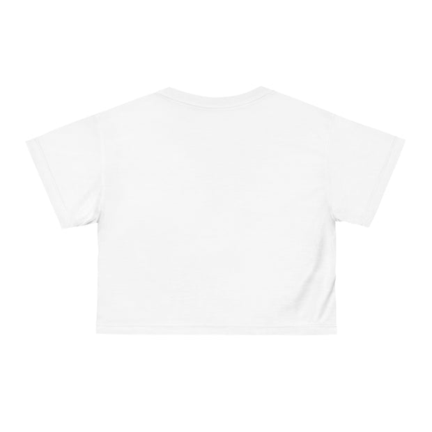 Emergent Woman Crop Tee, Short Sleeve Cropped T-shirt, Nick Palsgraf Art, Feminist Graphic Tee, Women's Empowerment Shirt