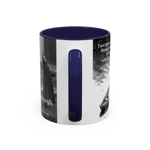Vintage Art Accent Coffee Mug, Photo by Eugene Atget, Teri Kulat Quotation, Unique Gift for Therapists, 11oz Mug, Chic Coffee Cup, Art