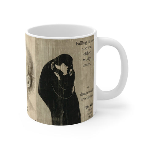 Mug 11oz Edvard Munch Antonio Da Correggio Mug Naive or Intelligent?
