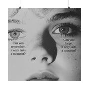 Poster- "The Transience" Photo Design by Nick Palsgraf, Dichotomy of Sexual Desire, Remember and Forget, Wall Art Decor,