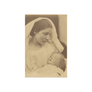 Fine Art Posters - Reproduction of Julia Margaret Cameron's 'Madonna Riposata' (1865) - Photographic Fine Art Pioneer 1815-1879, Vintage Art