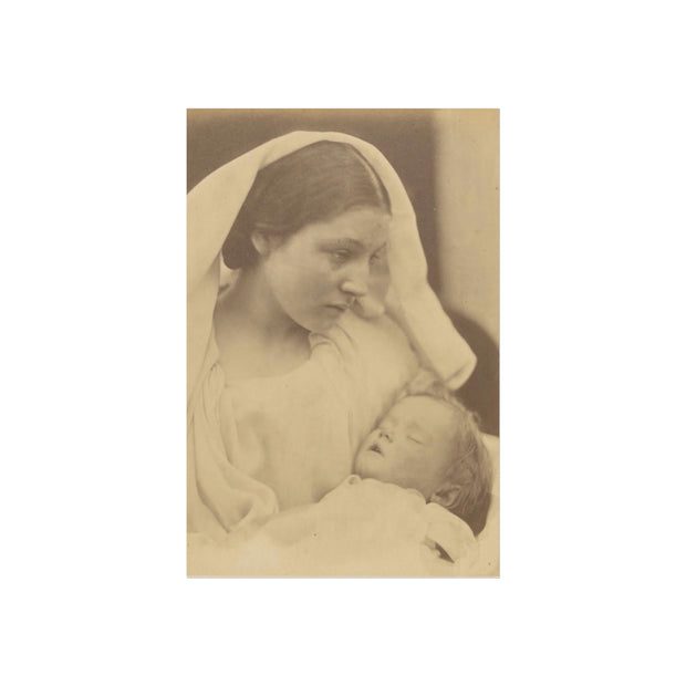 Fine Art Posters - Reproduction of Julia Margaret Cameron's 'Madonna Riposata' (1865) - Photographic Fine Art Pioneer 1815-1879, Vintage Art