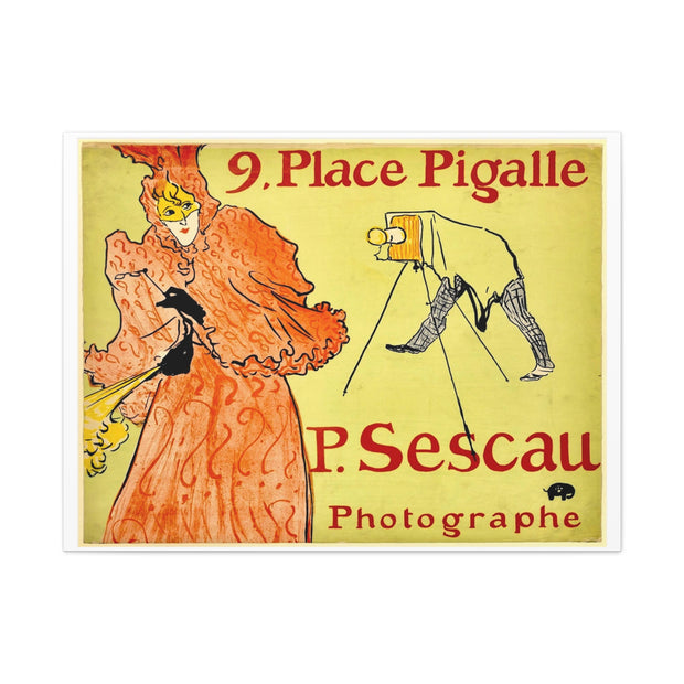 Canvas, 40/30 Lautrec Photographer