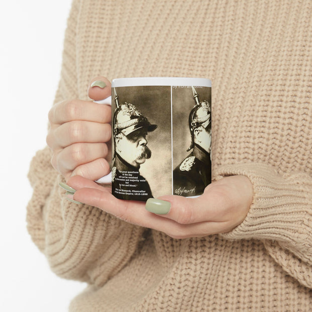 Ceramic Mug 11oz Otto von Bismarck German History Commemorative Coffee Cup