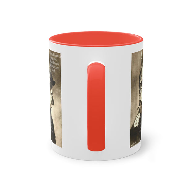 Two-Tone Coffee Mug, 11oz Available in Germany, Europe & UK: Otto von Bismarck Quote Mug