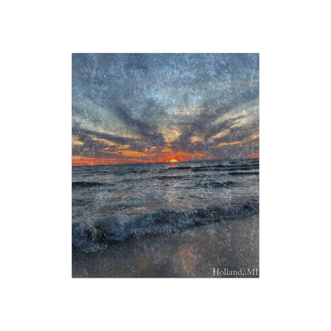 Crushed Velvet Blanket for Sofa Gift for Friend Gift for Bedroom